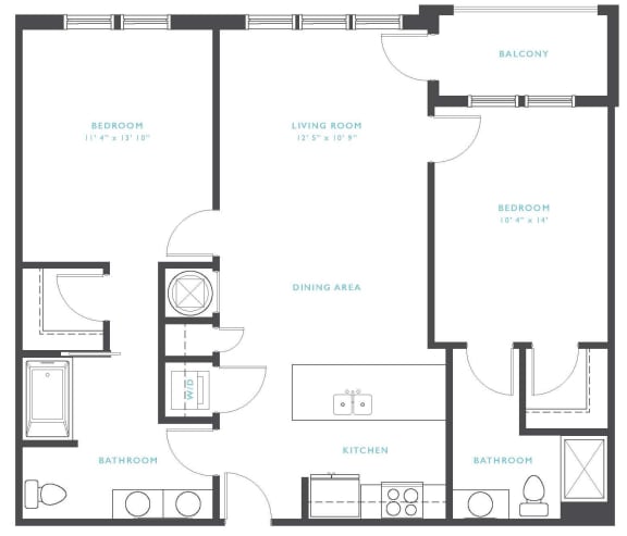 Floor Plan  Deerfield Floor Plan at Residence at Tailrace Marina, Mount Holly, NC
