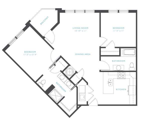 Floor Plan  Flathead Floor Plan at Residence at Tailrace Marina, Mount Holly, 28120