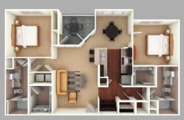 Murray Floor Plan Murray Floor Plan at The Residence at Marina Bay, Irmo