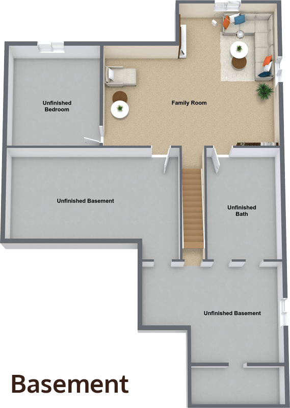3 bedroom 2 bath Floor Plan 1,670 Sq.Ft. at StoneHorse at Wandermere, Spokane, Washington