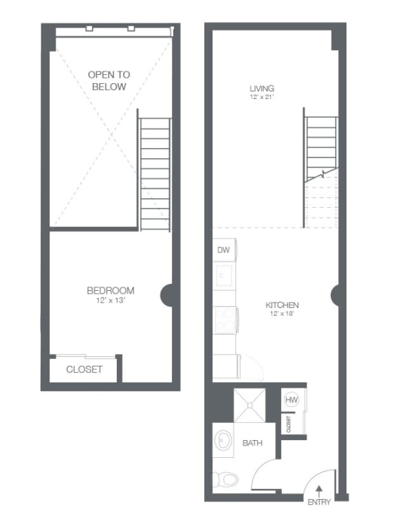 A1 Loft Floor Plan