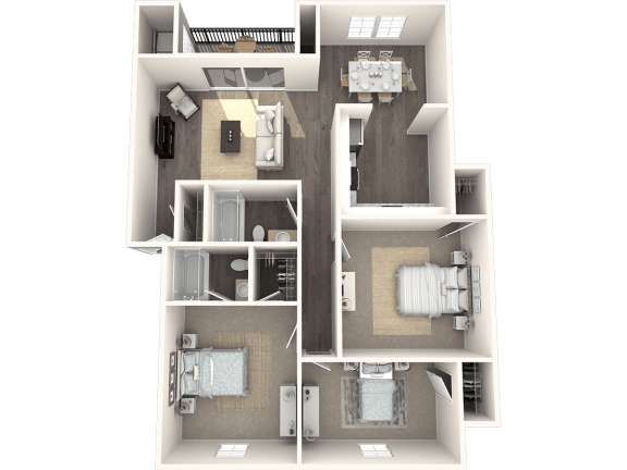 Paradise Deluxe Floor Plan | Brittany