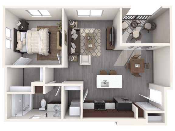 Floor Plan  Pinto with Attached Garage