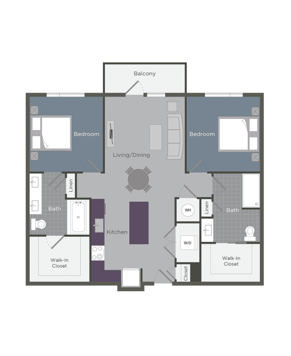 The Peachtree Floor Plan | Glenn Perimeter