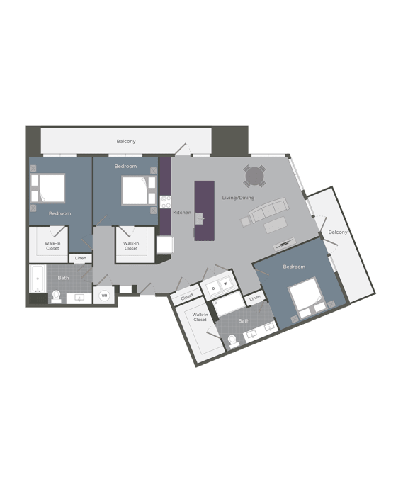The Piedmont Floor Plan The Piedmont Floor Plan| Glenn Perimeter