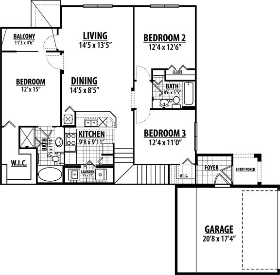 Belmont Floor Plan | Estates at Heathbrook