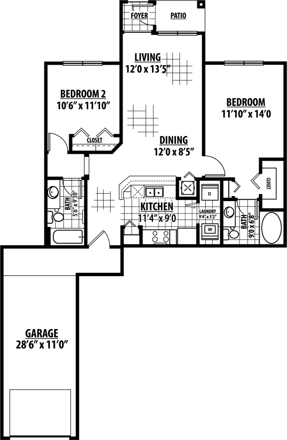 Wellington Floor Plan | Estates at Heathbrook