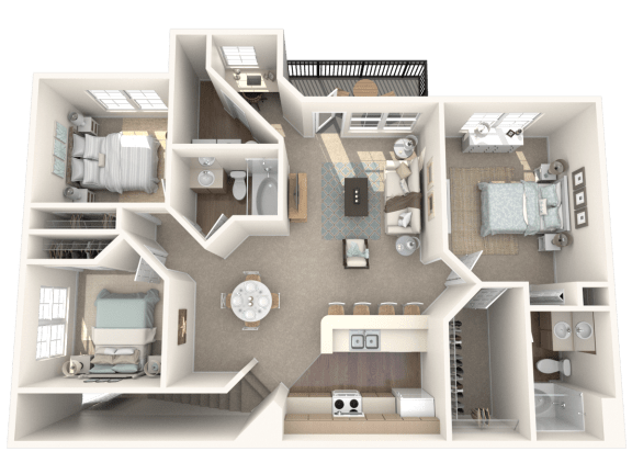 Jasper Floor Plan Jasper Floor Plan at Ashlar, Fort Myers, FL, 33907