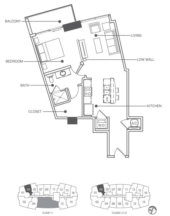  Floor Plan Residence 3 - Deluxe