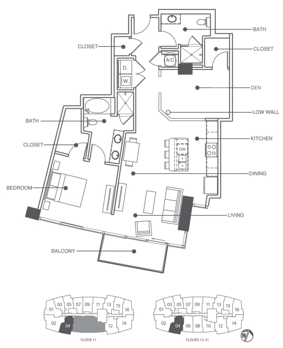 Floor Plan  Residence 4 - Deluxe