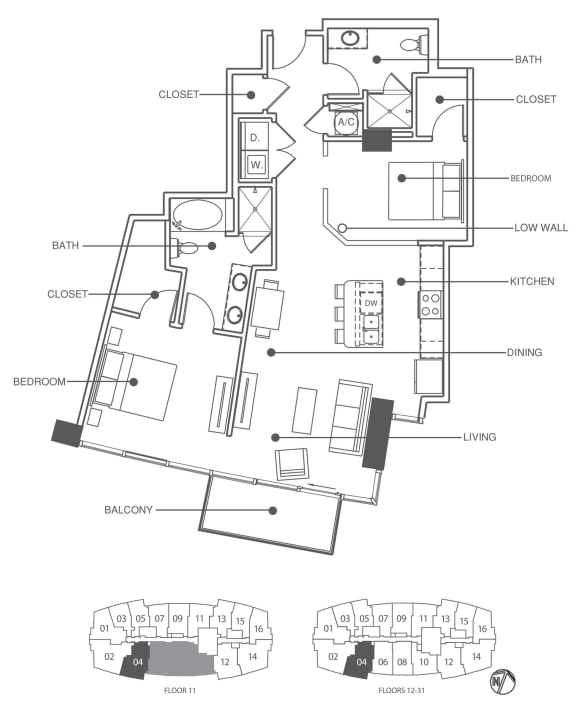 Residence 4 Floor Plan Residence 4 | Element