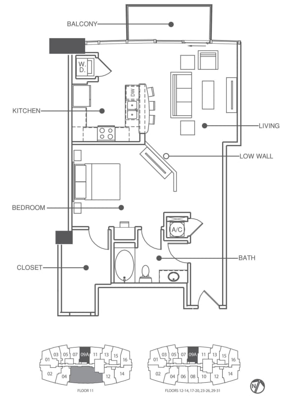  Floor Plan Residence 9 - Deluxe