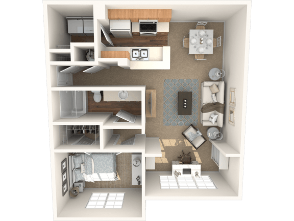 The Aspen Floor Plan| Grandeville on Saxon