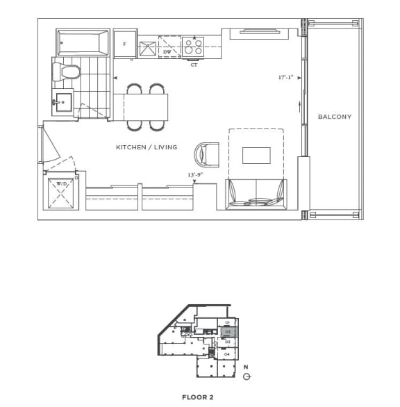  Floor Plan A - Kensington III