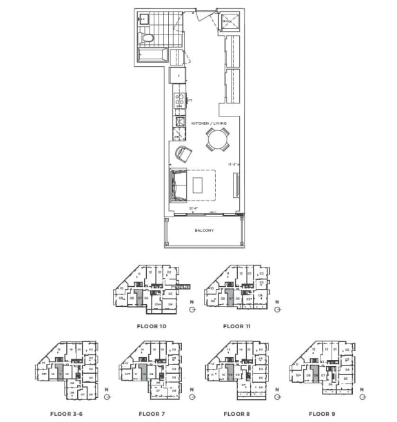  Floor Plan A - Kensington