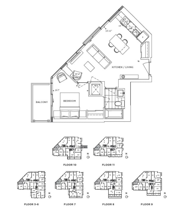  Floor Plan A1 - Camden IV