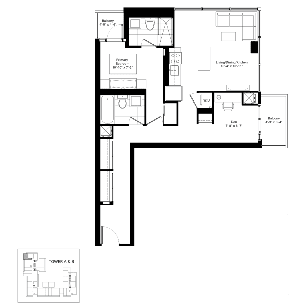 Floor Plan Kensington - D
