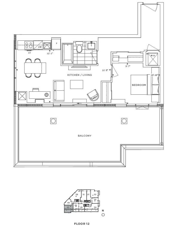 Floor Plan A1 - Wandsworth III