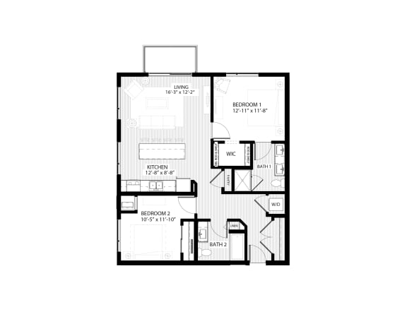 Floor Plan  B3 1048
