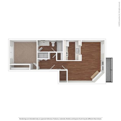 3d horizontal floor plan 3d horizontal floor plan at Cypress Landing, California
