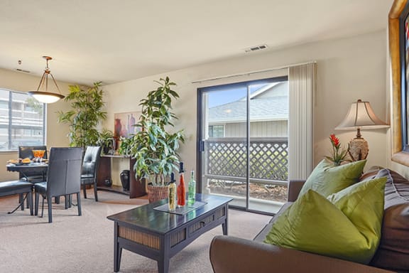 Modern Living Room Modern Living Room at Cypress Landing, Salinas
