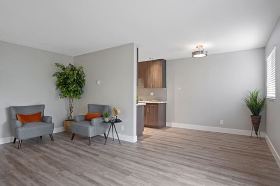 Modern Living Room at Fairmont Apartments, Pacifica, 94044