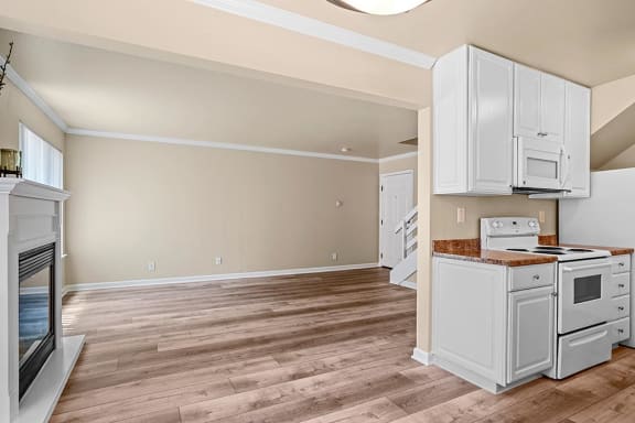 Hardwood Flooring Hardwood Flooring at Peninsula Pines Apartments, South San Francisco, CA, 94080