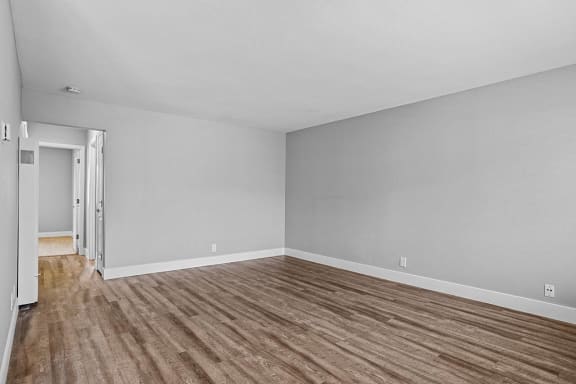 Engineered Wood Flooring Engineered Wood Flooring at Peninsula Pines Apartments, South San Francisco, California