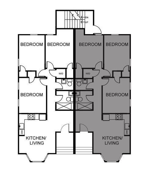 Floor Plan  12-1 Second Street