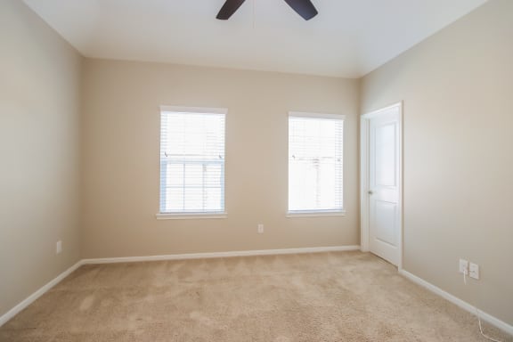 Ceiling Fans In All Bedrooms To Keep You Cool And Energy Efficient at Villas at Kings Harbor, Kingwood, Texas