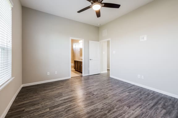Spacious Primary Bedroom with Walk-In Closet and Double Vanity Bathroom