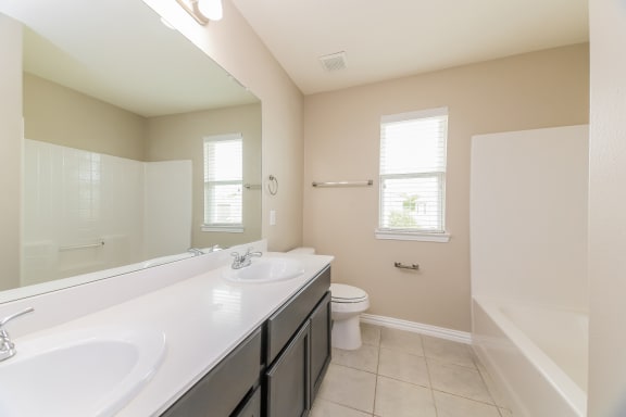 Bathroom interior at Brooklyn Village Forney, Texas, 75126