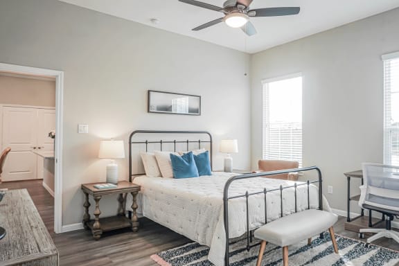 Well Appointed Bedroom at Lakeside Conroe, Texas, 77356