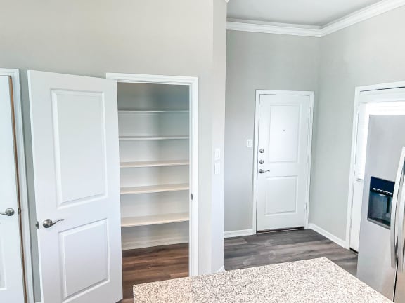Generous Walk-In Closets With Shelving at Lakeside Conroe, Montgomery, Texas