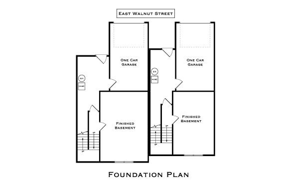 east walnut second floor plan