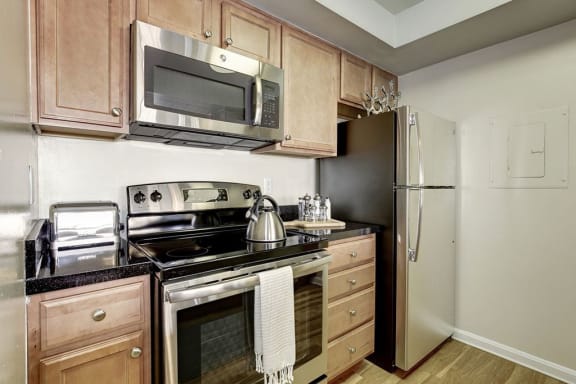 Upscale Stainless Steel Appliances at The Paramount, Virginia, 22202