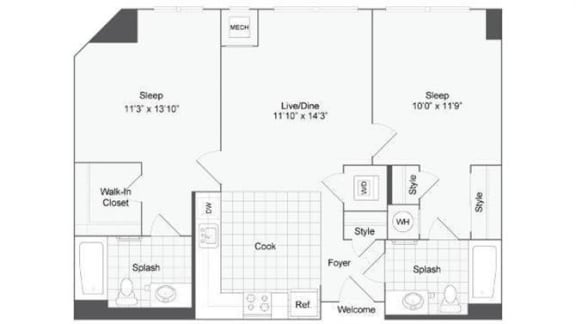 Floor Plan  Camden Affordable