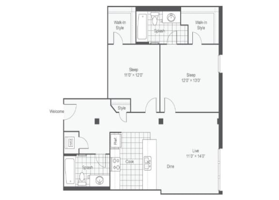 1 2 Bedroom Lofts in Des Moines IA Rocket Transfer Lofts