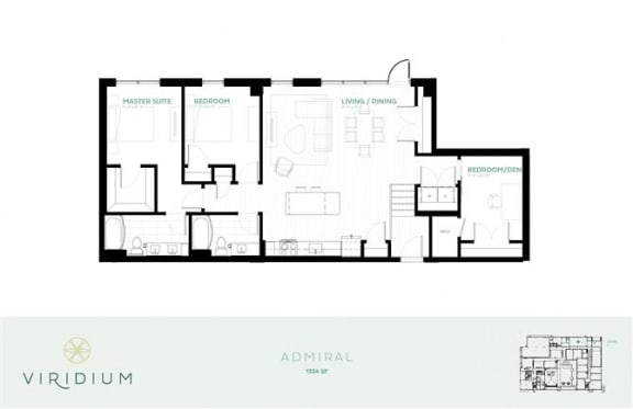 Floor Plan  Admiral - Penthouse