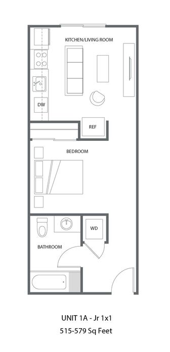 Floor Plans of Main St Cupertino Lofts in Cupertino, CA