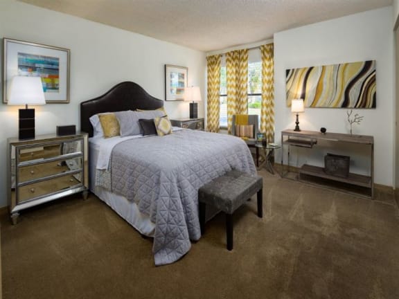 Gorgeous master bedroom at Creekfront at Deerwood, Florida, 32256