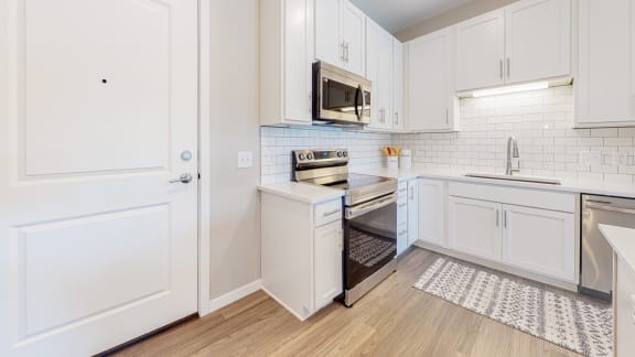 Efficient Appliances In Kitchen at Arris Apartments - Now Open!, Minnesota