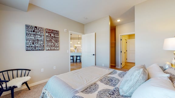 Model Bedroom at Arris Apartments - Now Open!, Lakeville, MN