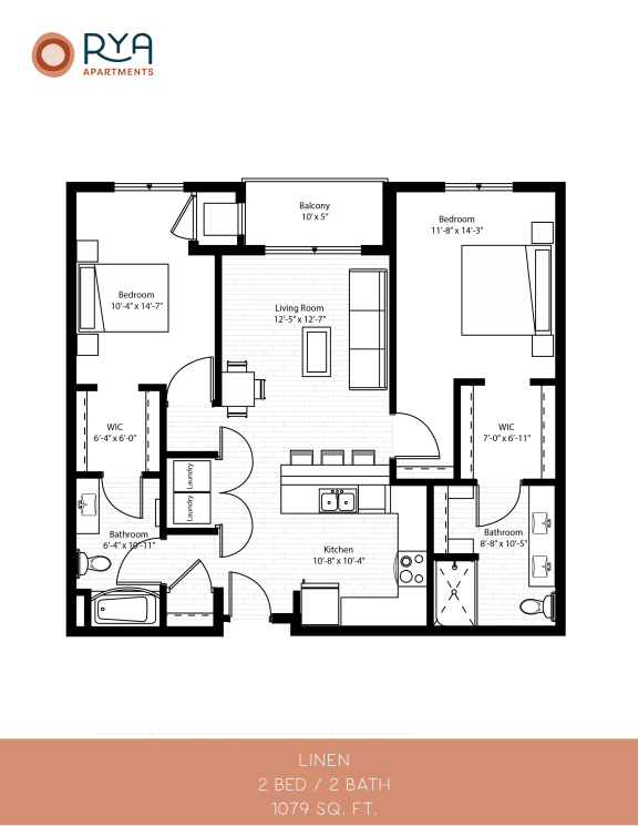 Floor Plan  at Rya at RF64, Richfield, 55423