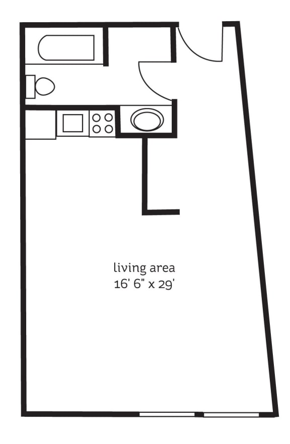 Floor Plan The Normandale- Renovated