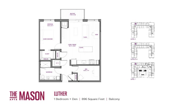 Floor Plan  Luther and Den ACC