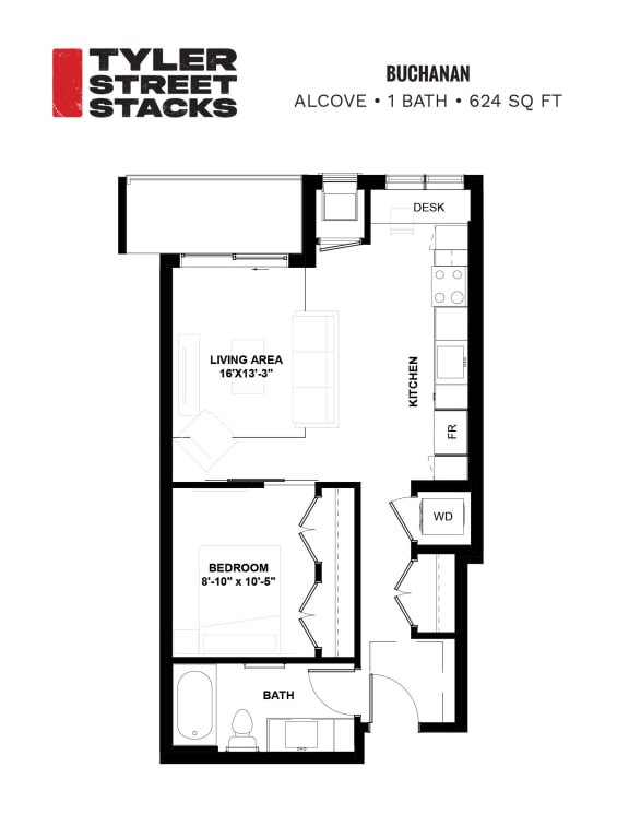 Studio, 1 & 2 Bedroom Apartments in Northeast Minneapolis Tyler