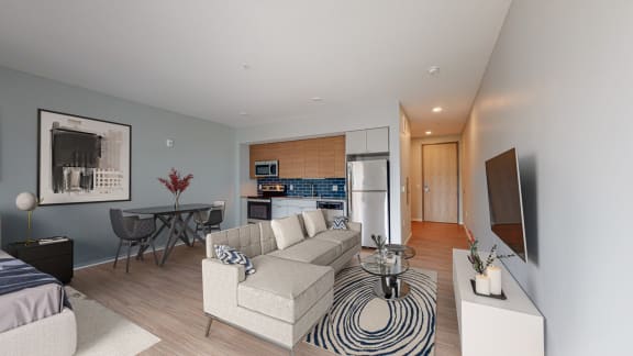 Living Room Come Kitchen View Living Room Come Kitchen View at Viridium, Minneapolis
