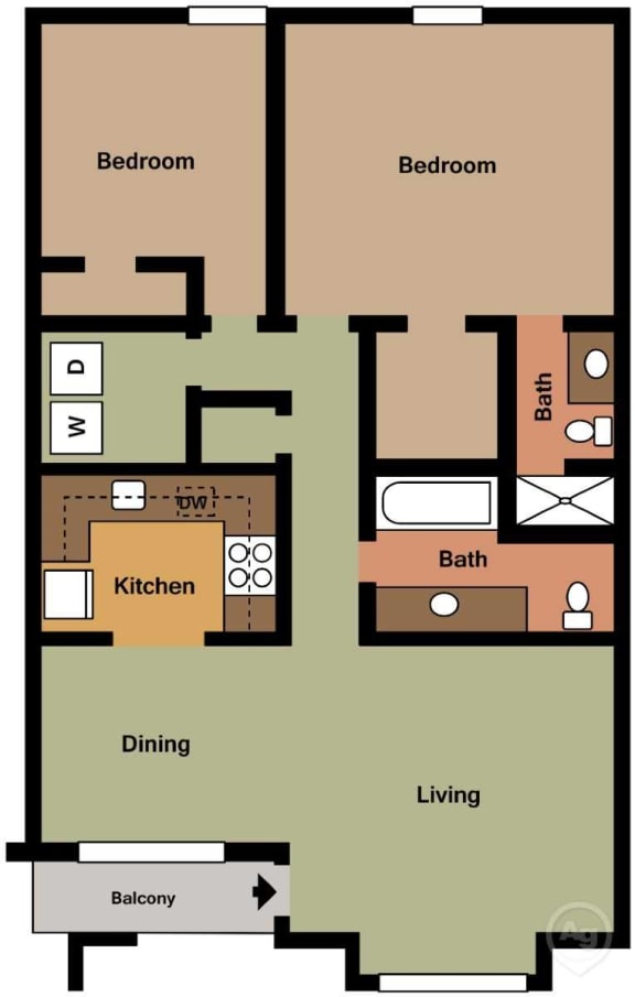 Floor Plans of Bentwood in Birmingham, AL