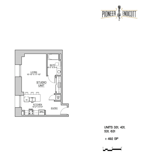 Pioneer Endicott Floorplan